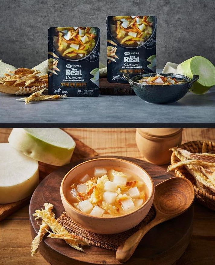 HARIM The Real Cuisine Dried pollack radish soup For Dog 100g*2ea - EmpressKorea