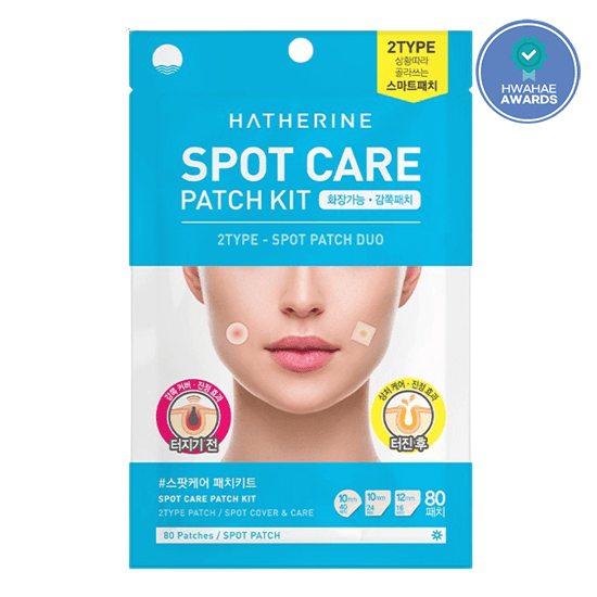 HATHERINE Spot Care Patch Kit (2 Types Spot Patch Duo) 80 Patches - EmpressKorea