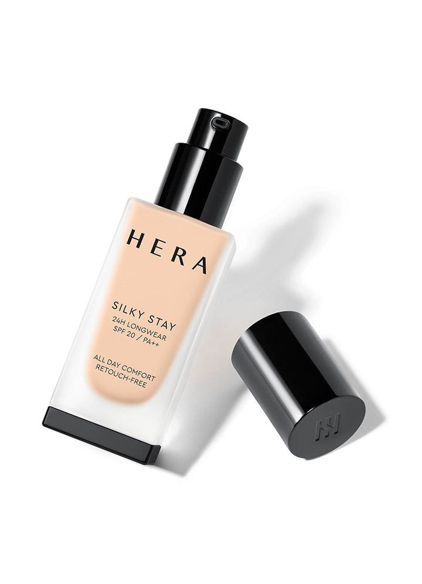 HERA Silky Stay 24H Longwear Foundation (12 Colors) SPF 20 PA++ 30g - EmpressKorea