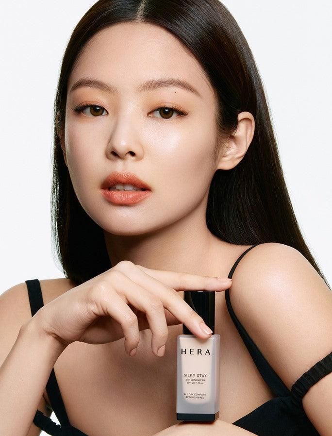 HERA Silky Stay 24H Longwear Foundation (12 Colors) SPF 20 PA++ 30g - EmpressKorea