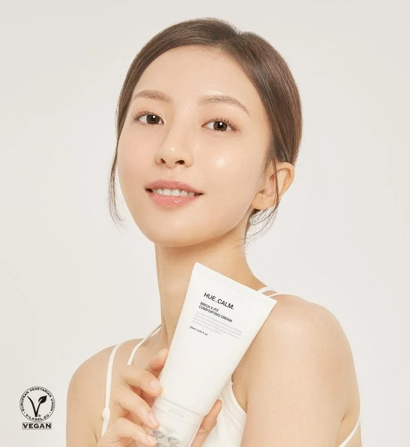 HUE_CALM Birch V-Fit Comforting Cream 120ml - EmpressKorea