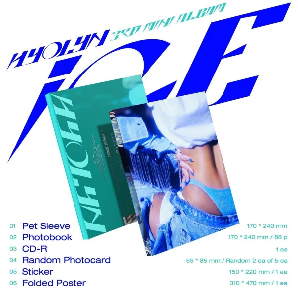 HYOLYN - 3rd Mini Album: ICE - EmpressKorea