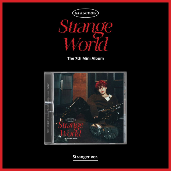 Ha Sung Woon -  7th Mini Album: Strange World Jewel Case (Stranger ver.) - EmpressKorea