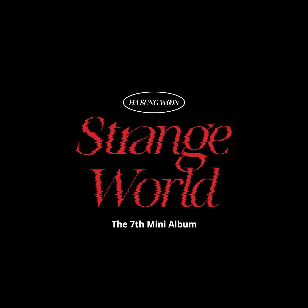 Ha Sung Woon - 7th Mini Album: Strange World Jewel Case (Stranger ver.) - EmpressKorea
