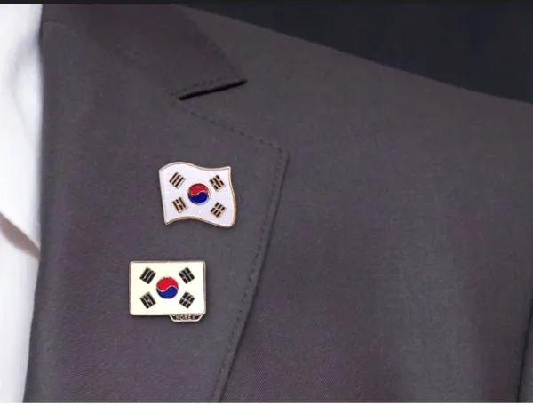 Hankook Mynyesa - Korean flag badge 4 kinds set - EmpressKorea