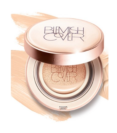 Hanskin Semi-Matte N21  Blemish Cover Conceal Cushion Foundation Original 11g + Refill 11g - EmpressKorea