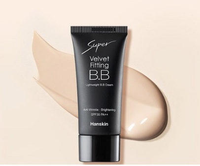 Hanskin Super Velvet Fitting BB Cream Natural Beige SPF35 PA++ 30ml - EmpressKorea