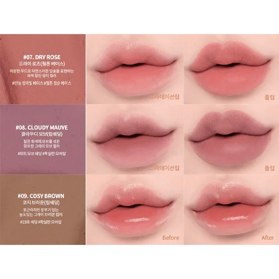Heart Percent Dote On Mood Lip Pencil (11 Colors) - EmpressKorea