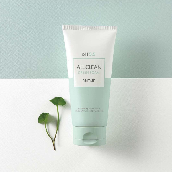 Heimish pH 5.5 All Clean Green Foam 150g - EmpressKorea