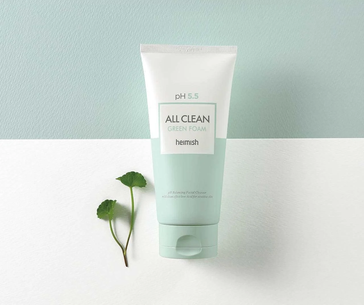 Heimish pH 5.5 All Clean Green Foam 150g - EmpressKorea
