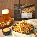High protein crispy Insang Muktae(dried pollack) + garlic mayo sauce, 55g, 3 packs - EmpressKorea