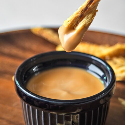 High protein crispy Insang Muktae(dried pollack) + garlic mayo sauce, 55g, 3 packs - EmpressKorea