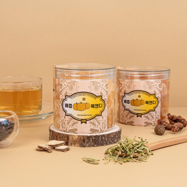 Homemade Pear Juice Throat Candy Stops coughing Removes phlegm 270g - EmpressKorea