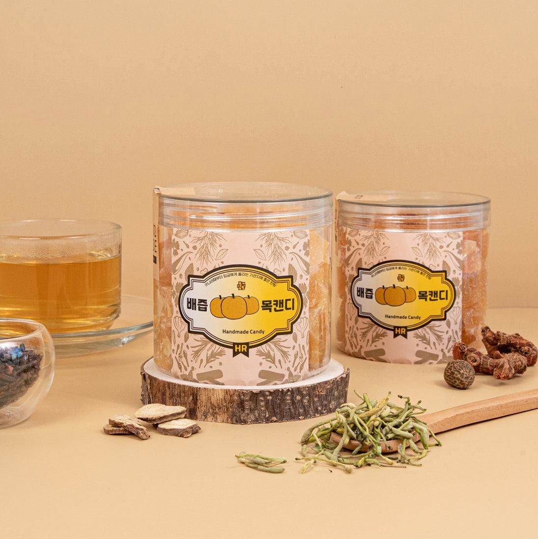 Homemade Pear Juice Throat Candy Stops coughing Removes phlegm 270g - EmpressKorea