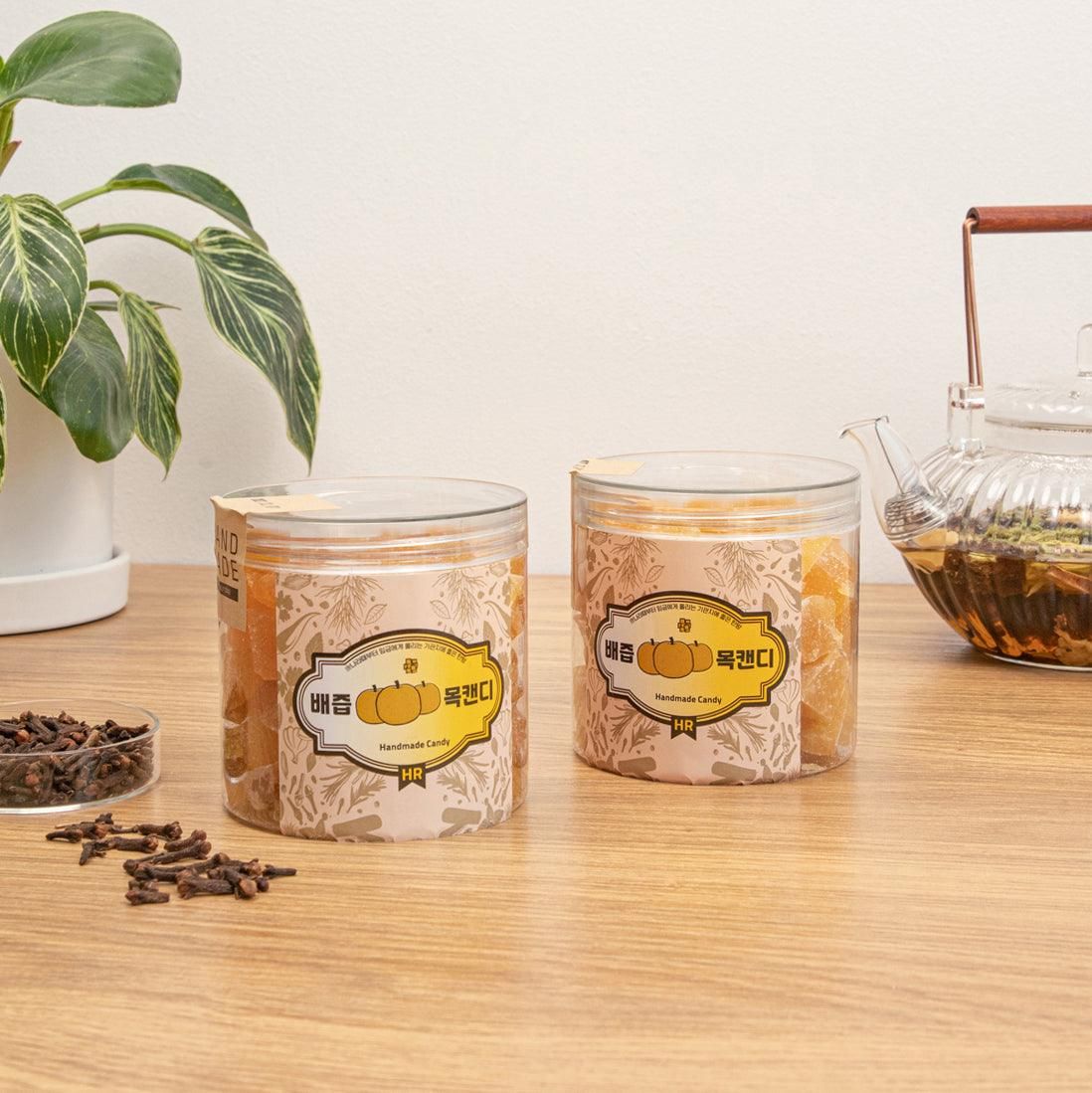 Homemade Pear Juice Throat Candy Stops coughing Removes phlegm 270g - EmpressKorea