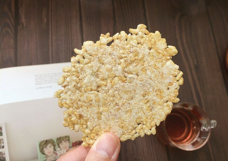 Horong Chips (small pack of 3 brown rice + oats + konjac chip snacks) 15g, 30pecies - EmpressKorea