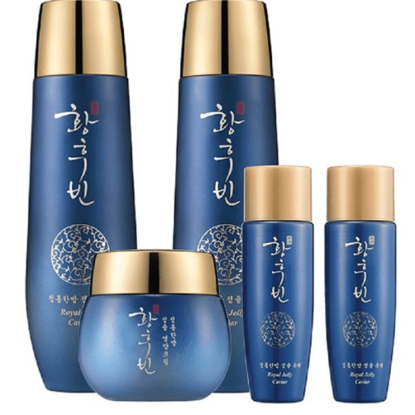 Hwang Hoo Bin Royal Jelly 3 kinds Package Anti-Wrinkle Korean Cosmetic - EmpressKorea