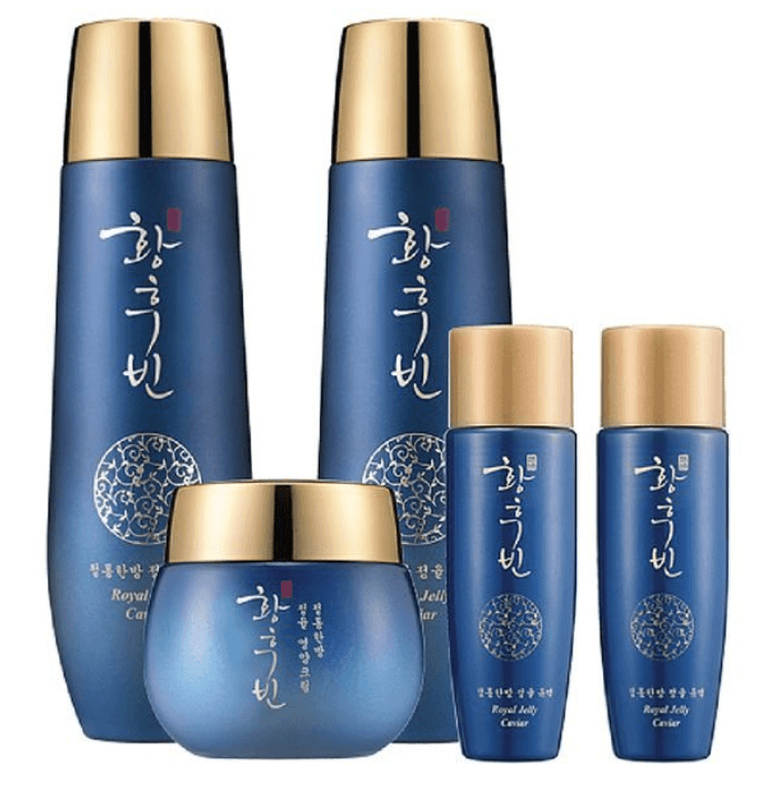 Hwang Hoo Bin Royal Jelly 3 kinds Package Anti-Wrinkle Korean Cosmetic - EmpressKorea