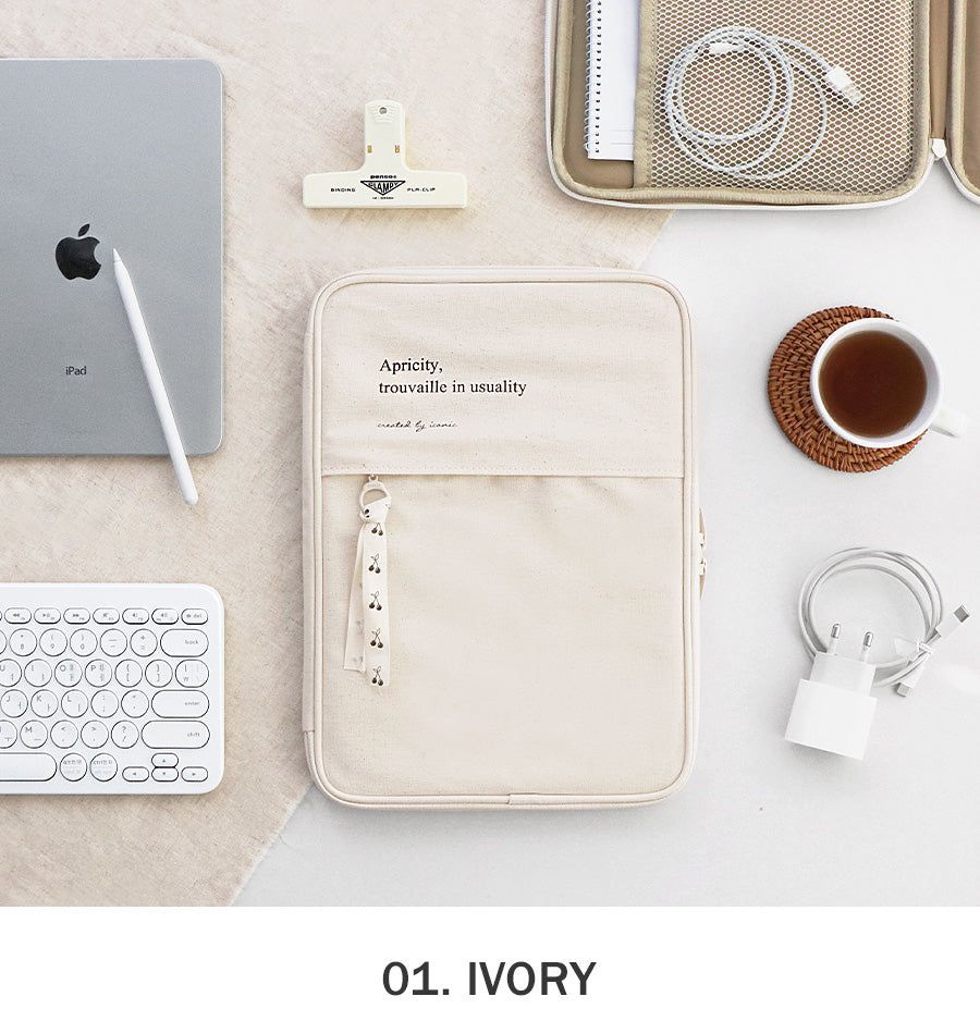 ICONIC Product2 Courtney iPad Pouch (11" Keyboard Air 4 Galaxy Tab S7) - EmpressKorea