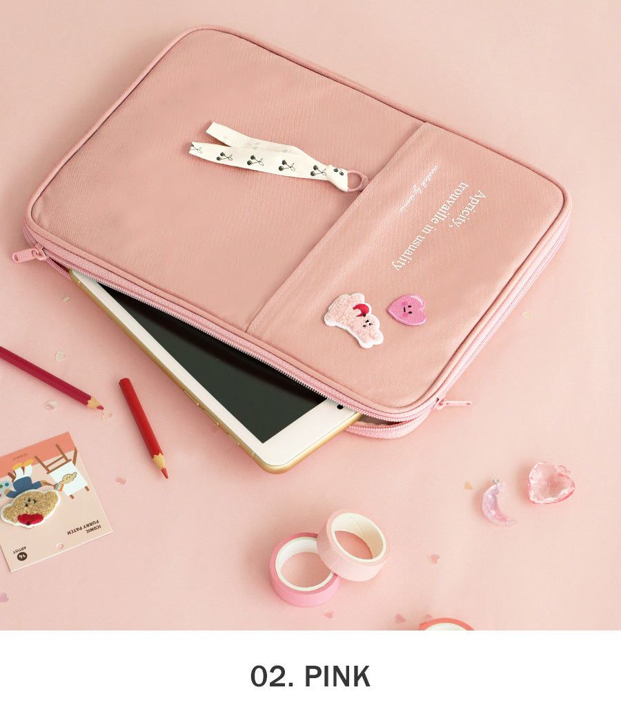 ICONIC Product2 Courtney iPad Pouch (11" Keyboard Air 4 Galaxy Tab S7) - EmpressKorea
