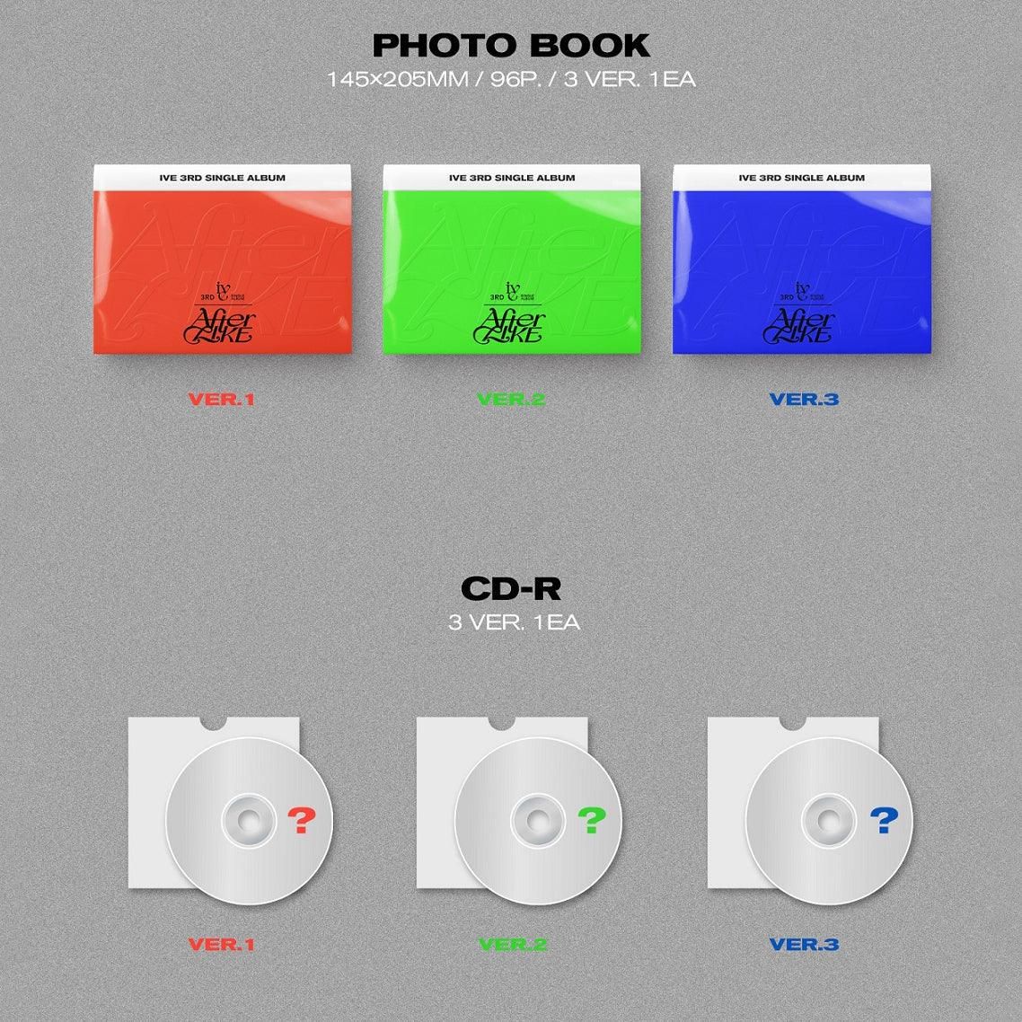 IVE - 3rd Single Album: After Like (Photo Book Ver.) - EmpressKorea