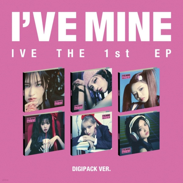 IVE - THE 1st EP : I'VE MINE [Digipack Ver.] [1 out of 6 types randomly sent] - EmpressKorea