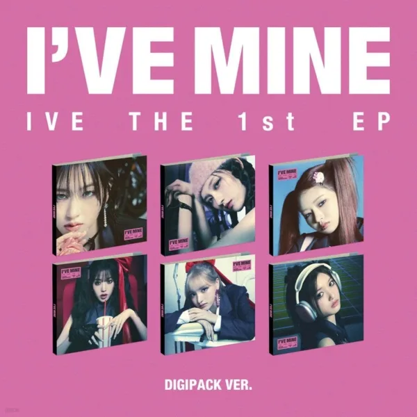 IVE - THE 1st EP : I'VE MINE [Digipack Ver.] [1 out of 6 types randomly sent] - EmpressKorea