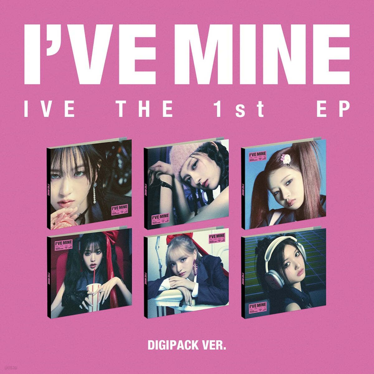 IVE - THE 1st EP : I'VE MINE [Digipack Ver.] [1 out of 6 types randomly sent] - EmpressKorea