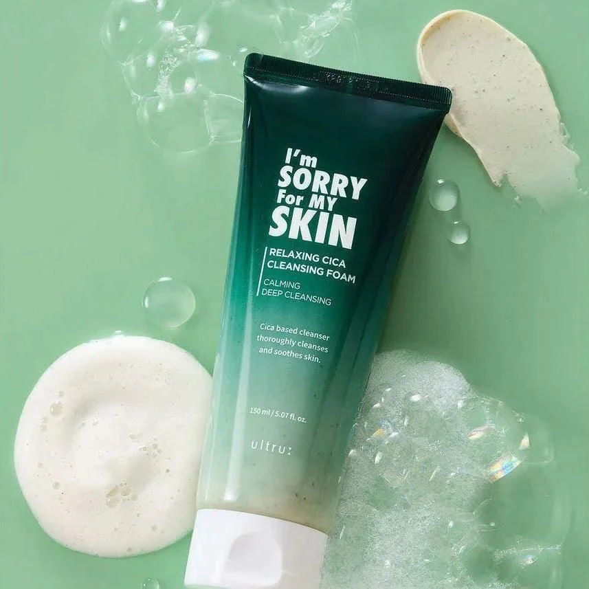 I'm Sorry For My Skin Relaxing Cica Cleansing Foam 150ml - EmpressKorea