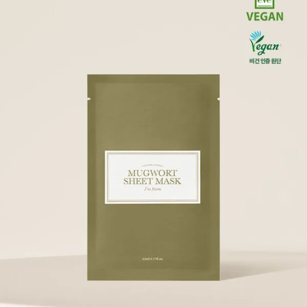 I'm from MUGWORT SHEET MASK 20ml 10pcs - EmpressKorea