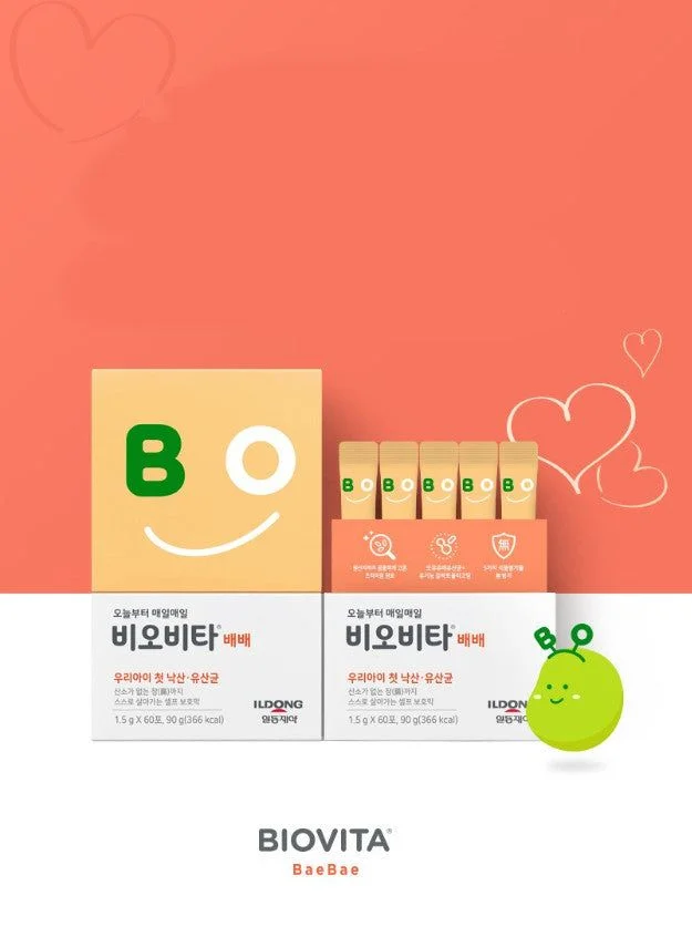Ildong Life & Health Biovita Bebe Infant Lactobacillus 60sticks*1.5g - EmpressKorea