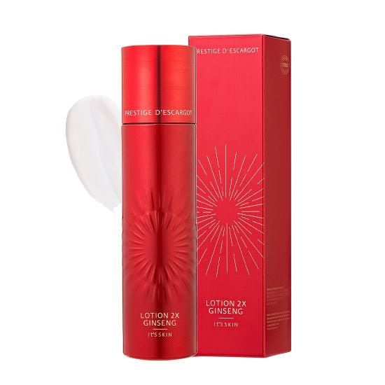 It's skin Prestige Lotion 2X Ginseng D'escargot 140ml - EmpressKorea