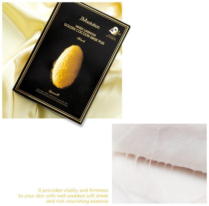 JM Solution Water Luminous Golden Cocoon Mask Plus 45g*10EA - EmpressKorea