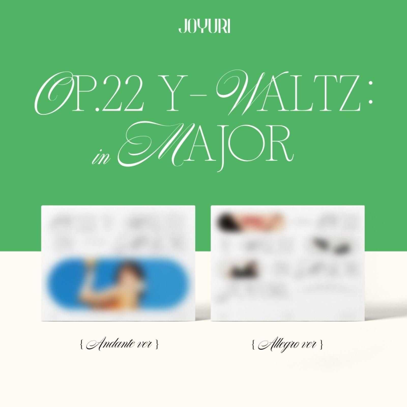 JO YURI - 1st Mini Album: Op.22 Y-Waltz in Major - EmpressKorea