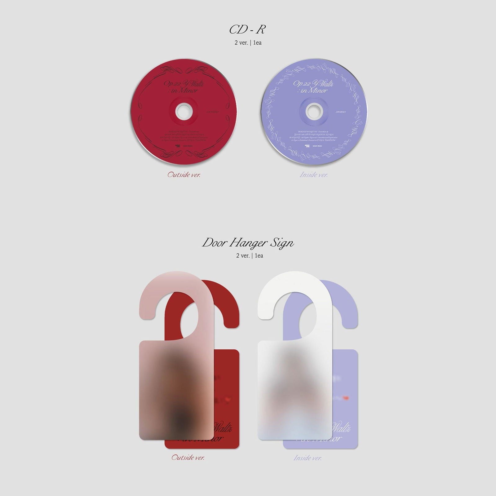 JO YURI - 2nd Single Album: Op.22 Y-Waltz in Minor - EmpressKorea