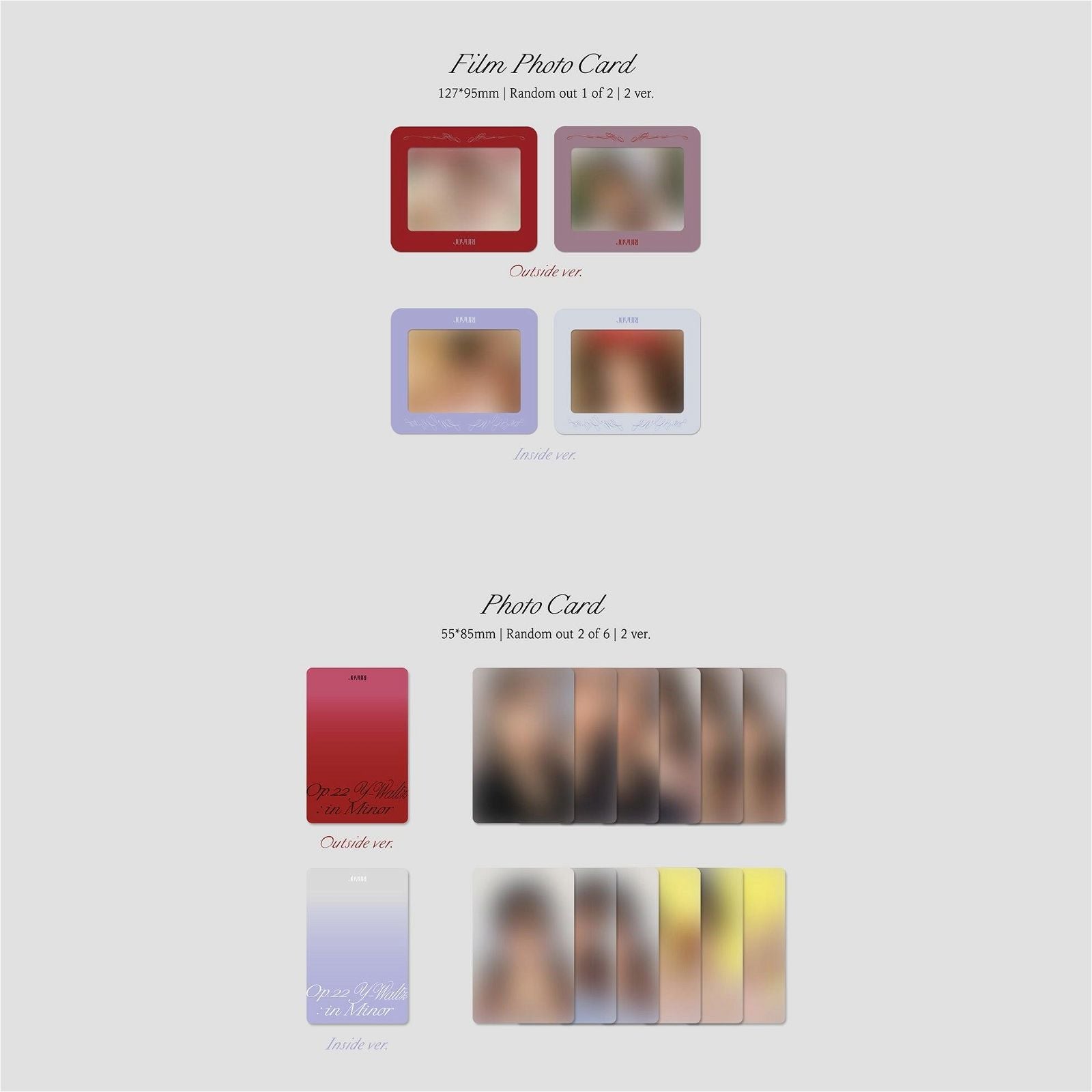 JO YURI - 2nd Single Album: Op.22 Y-Waltz in Minor - EmpressKorea