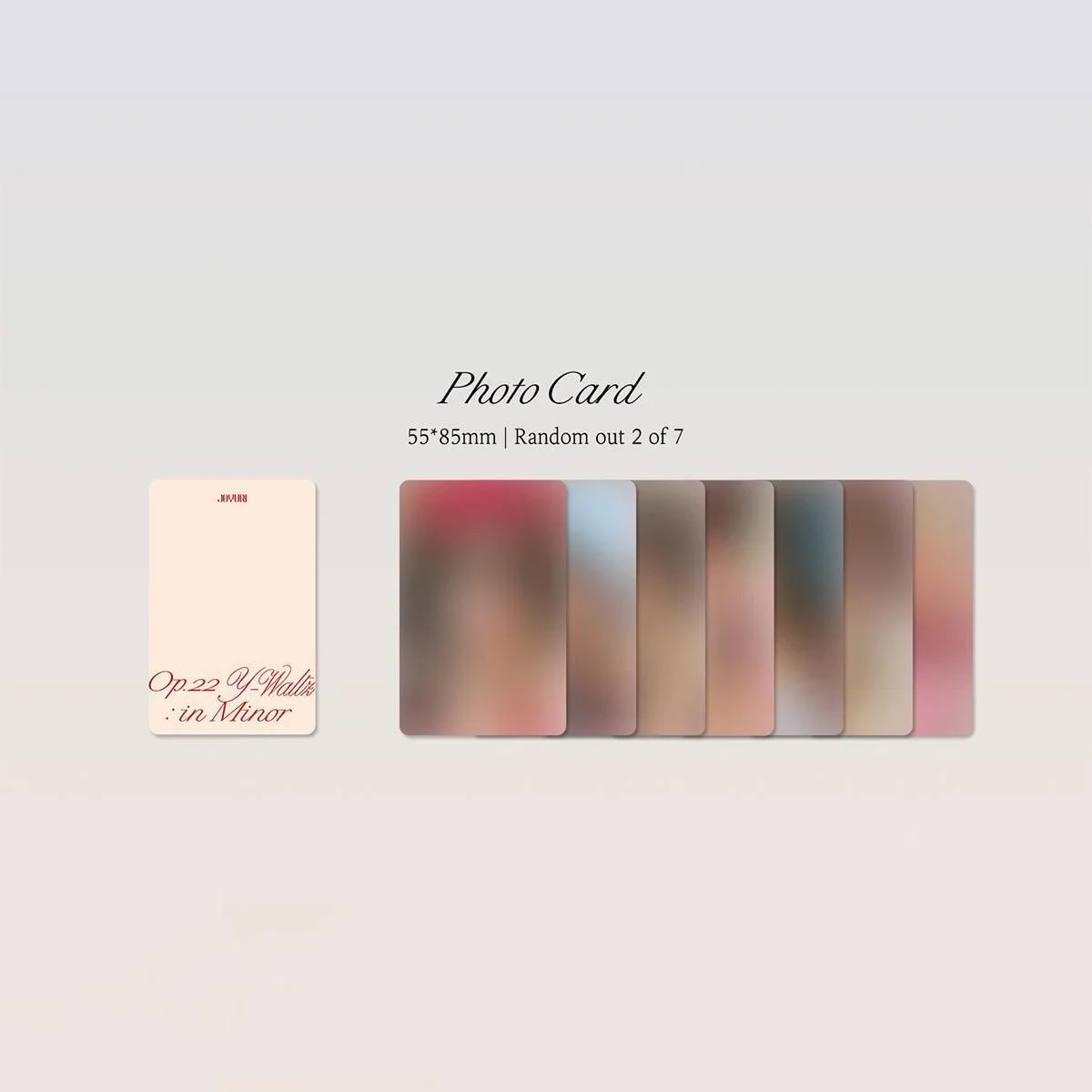 JO YURI - 2nd Single Album: Op.22 Y-Waltz in Minor (Jewel Ver.) - EmpressKorea