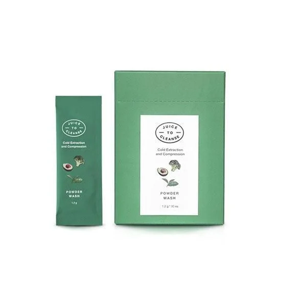 JUICE TO CLEANSE Powder Wash 1.2g*30ea - EmpressKorea