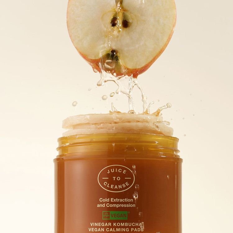 JUICE TO CLEANSE Vinegar Kombucha Vegan Calming Pad 50pads 220g - EmpressKorea
