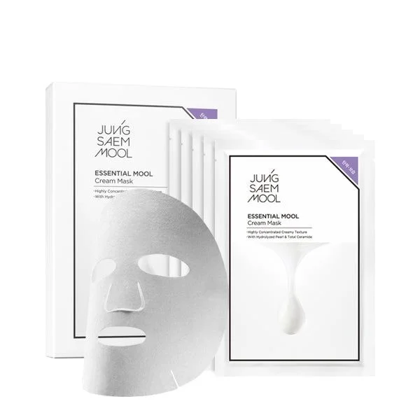 JUNGSAEMMOOL Essential Mool Cream Mask Set 28gx5pcs - EmpressKorea