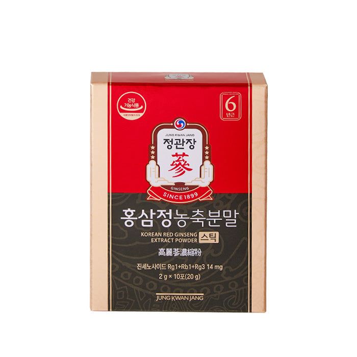 JUNG KWAN JANG Korean Red Ginseng Extract Powder 30pcs - EmpressKorea