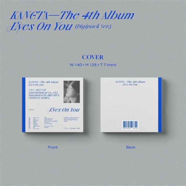 KANGTA - Eyes On You 4th Album Digipack Ver. - EmpressKorea