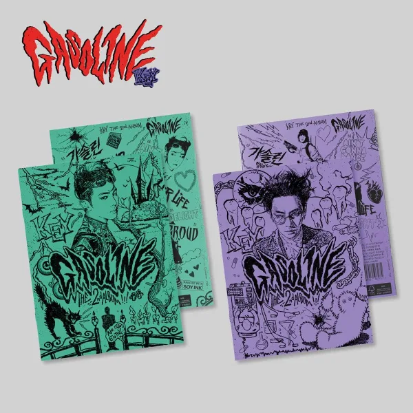 KEY - 2nd Full Album: Gasoline (Booklet Ver.) - EmpressKorea