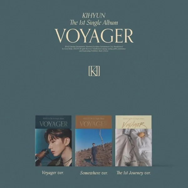 KIHYUN - 1st Single Album: VOYAGER - EmpressKorea