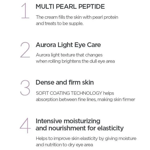 KLAVUU Resuve Pearlsation Multi Pearl Peptide Eye Cream 20ml - EmpressKorea