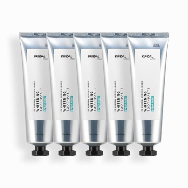 KUNDAL Pure Refreshing Whitening Toothpaste 150g x 5pcs - EmpressKorea
