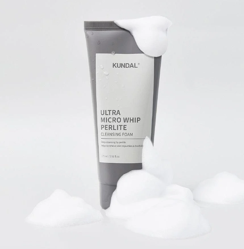 KUNDAL Ultra Micro Whip Perlite Cleansing Foam (1+1+1) 175ml*3EA - EmpressKorea