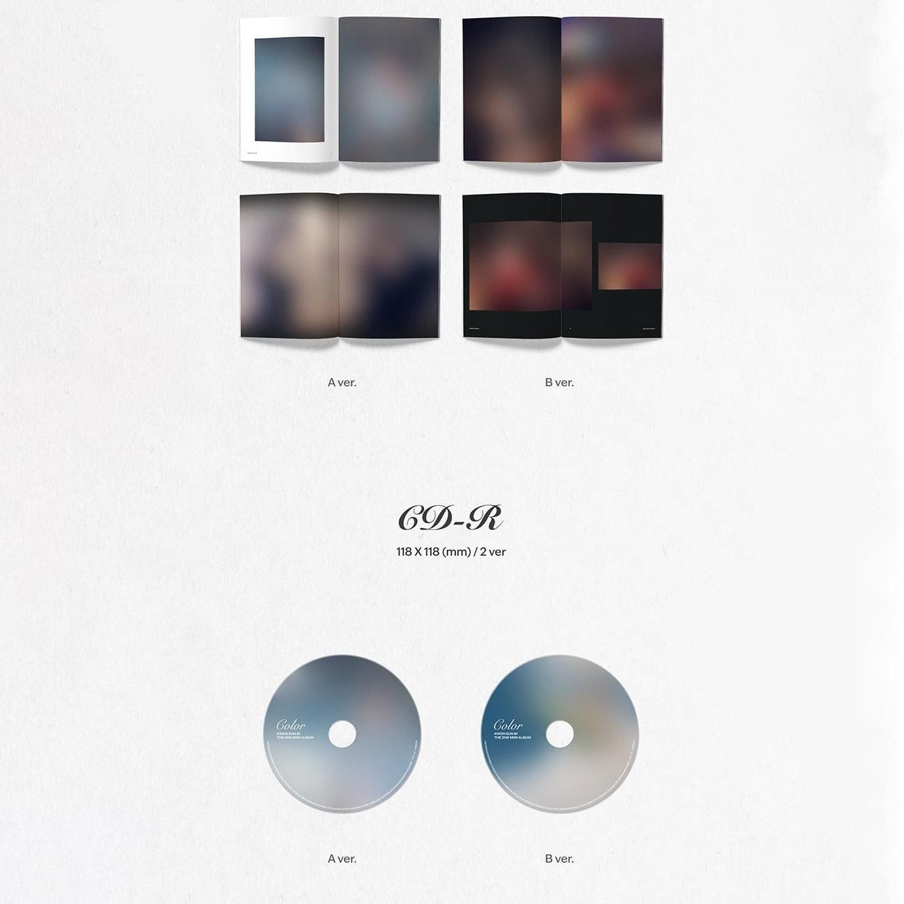 KWON EUN BI - 2nd Mini Album: Color - EmpressKorea