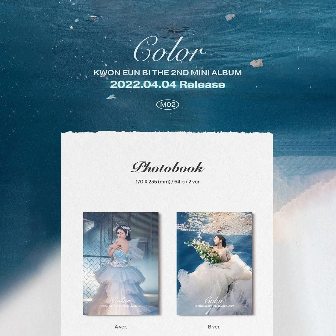KWON EUN BI - 2nd Mini Album: Color - EmpressKorea