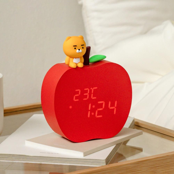 Kakao Friends - April Shower LED Table Clock Temperature Date Alarm - EmpressKorea